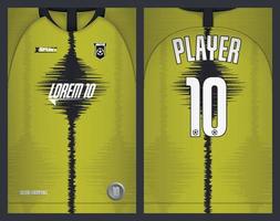 voetbal Jersey ontwerp voor sublimatie, sport t overhemd ontwerp vector