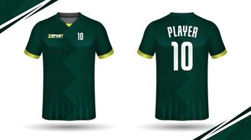 voetbal Jersey ontwerp voor sublimatie, sport t overhemd ontwerp vector