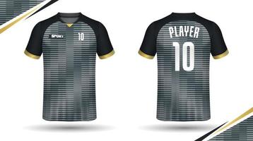 voetbal Jersey ontwerp voor sublimatie, sport t overhemd ontwerp vector