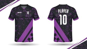 voetbal Jersey ontwerp voor sublimatie, sport t overhemd ontwerp vector