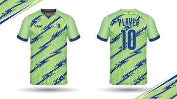 voetbal Jersey ontwerp voor sublimatie, sport t overhemd ontwerp vector