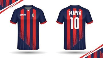 voetbal Jersey ontwerp voor sublimatie, sport t overhemd ontwerp vector