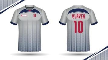 voetbal Jersey ontwerp voor sublimatie, sport t overhemd ontwerp vector