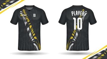 voetbal Jersey ontwerp voor sublimatie, sport t overhemd ontwerp vector