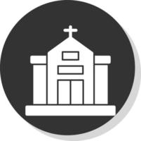 kerk vector icoon ontwerp