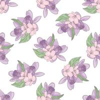 bloem backdrop bloemen textiel afdrukken vector illustratie