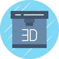 3d printer vector icoon ontwerp