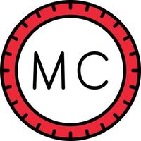 Monaco wijzerplaat code vector icoon