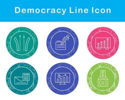 democratie vector icoon reeks