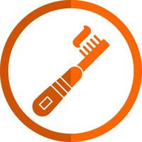 tandenborstel vector icoon ontwerp