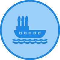 stoomboot vector icoon