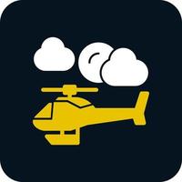 helikopter vector icoon ontwerp