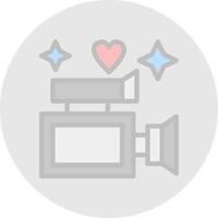 video camera vector icoon ontwerp