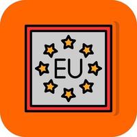 EU vector icoon ontwerp