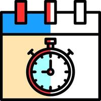 timer vector icoon ontwerp