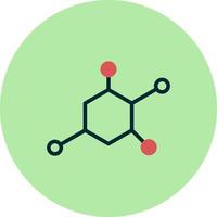 molecuul vector pictogram