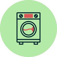 wasmachine vector pictogram