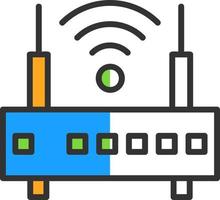 router vector icoon ontwerp