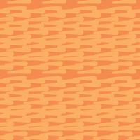 vector naadloze structuurpatroon als achtergrond. hand getrokken, oranje kleuren.