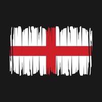 Engeland vlag borstel vector illustratie