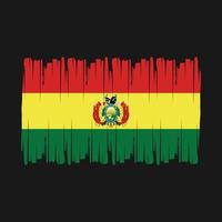 Bolivia vlag borstel vector