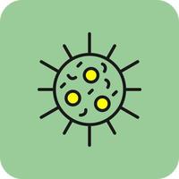 bacterie vector icoon ontwerp