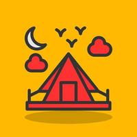 camping vector icoon ontwerp