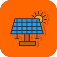 zonne- energie vector icoon ontwerp