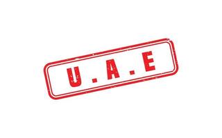 uae postzegel rubber met grunge stijl Aan wit achtergrond vector