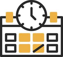 deadline vector icoon ontwerp
