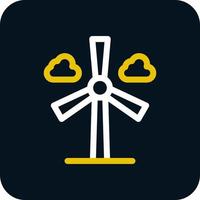 wind turbine vector icoon ontwerp