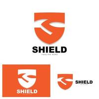 schild logo, antivirus bescherming veiligheid vector, gemakkelijk gaming logo schild ontwerp vector