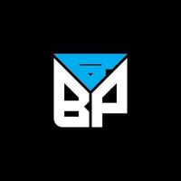 bbp brief logo creatief ontwerp met vector grafisch, bbp gemakkelijk en modern logo.