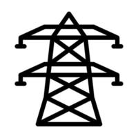 elektrisch toren icoon ontwerp vector