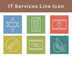 het Diensten vector icoon reeks