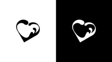 wijn romantisch logo gemorst vector monogram icoon stijl ontwerp sjabloon