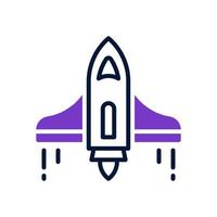 ruimteschip icoon voor uw website ontwerp, logo, app, ui. vector