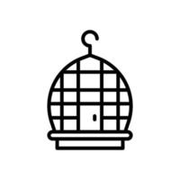 vogelkooi icoon voor uw website ontwerp, logo, app, ui. vector