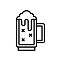 bier icoon voor uw website ontwerp, logo, app, ui. vector