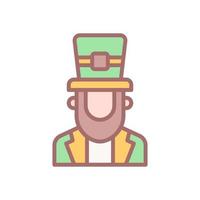 elf van Ierse folklore icoon voor uw website ontwerp, logo, app, ui. vector