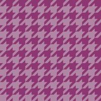 naadloos donker roze houndstooth patroon vector