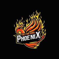 phoenix logo vector sjabloon