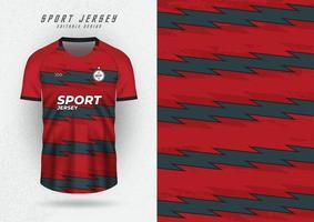 achtergronden voor sport, Jersey, voetbal truien, rennen truien, racing truien, patronen. rood en donker grijs streep vector