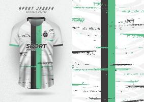 achtergrond voor sport- Jersey, voetbal Jersey, rennen Jersey, racing Jersey, groen en zwart neutrale patroon. vector