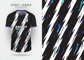 achtergrond voor sport- Jersey, voetbal Jersey, rennen Jersey, racing Jersey, patroon, zwart en wit strepen. vector