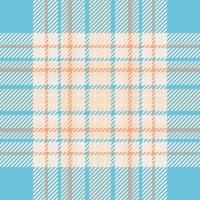 plaid controleren patroon. naadloos kleding stof textuur. Schotse ruit textiel afdrukken. vector