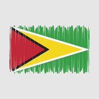 vlag van Guyana vector