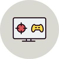 online gaming vector icoon