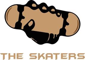 de schaatsers logo vector het dossier