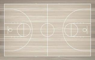 basketbalveld achtergrond. basketbal veld. vector. vector